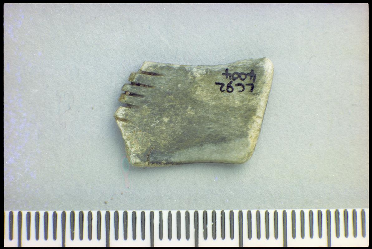 Early Medieval bone comb