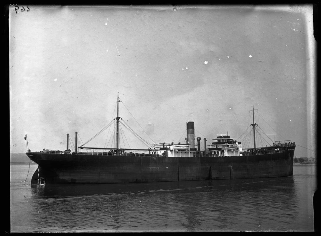 S.S. FRANCES MASSEY, glass negative