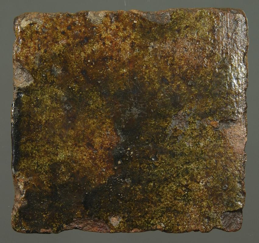 Post-Medieval ceramic floor tile