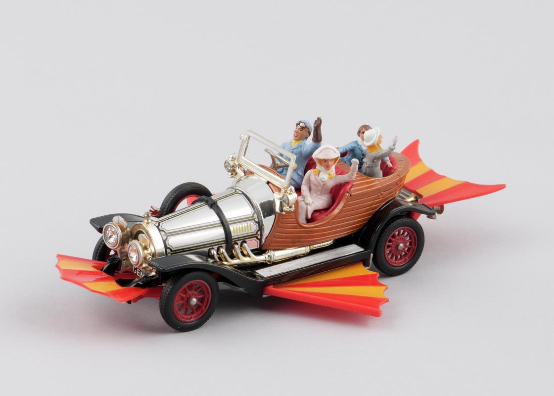 Chitty Chitty toy car containing characters