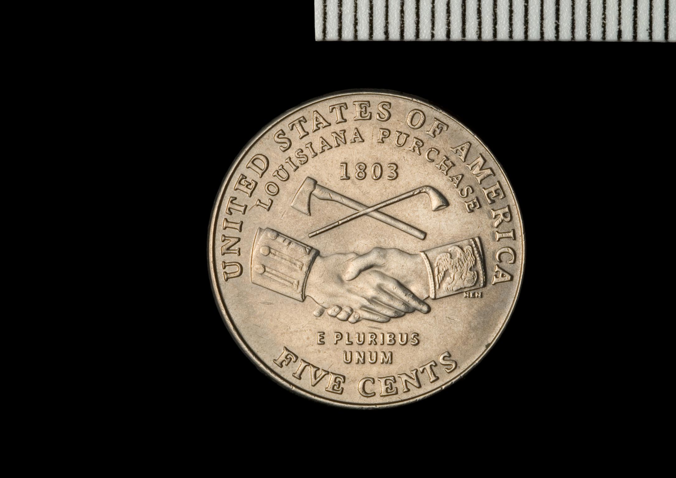 USA five cents (Jefferson)