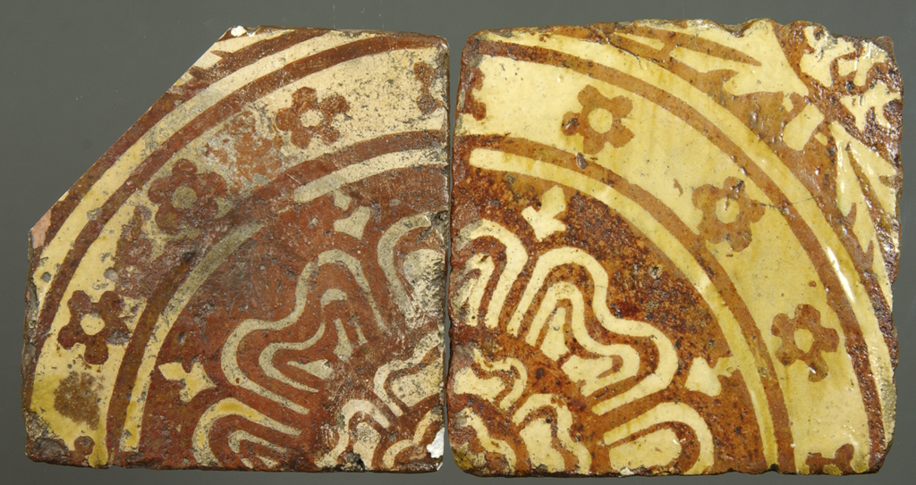 Post-Medieval ceramic floor tile