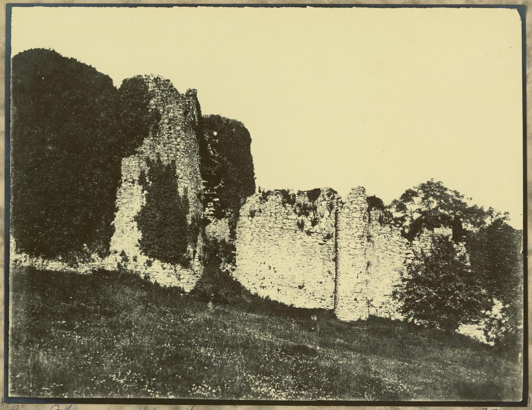 Penrice Castle Ruins, Western Side (1855-1860)