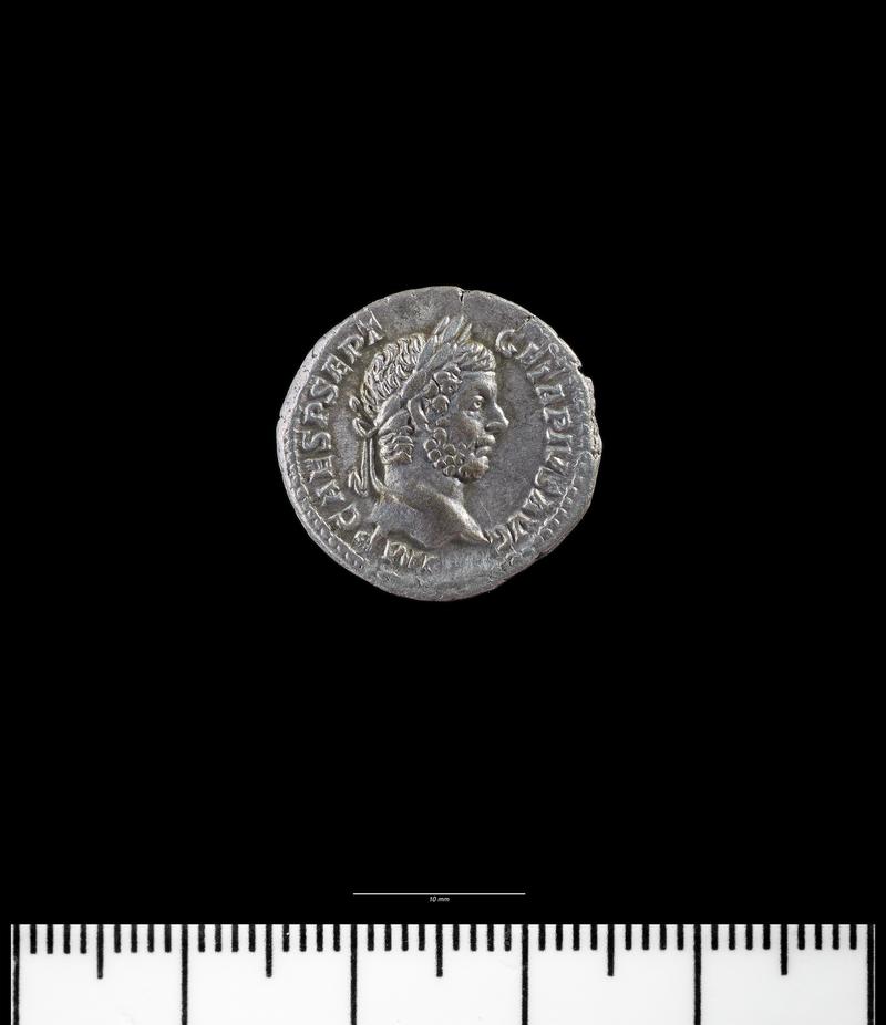 Roman denarius of Geta