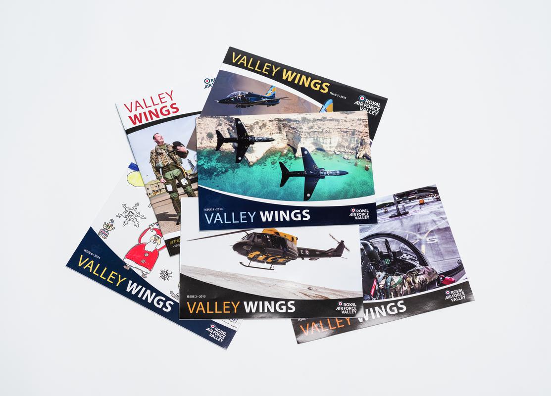 Valley Wings magazines, 2014 - 2016