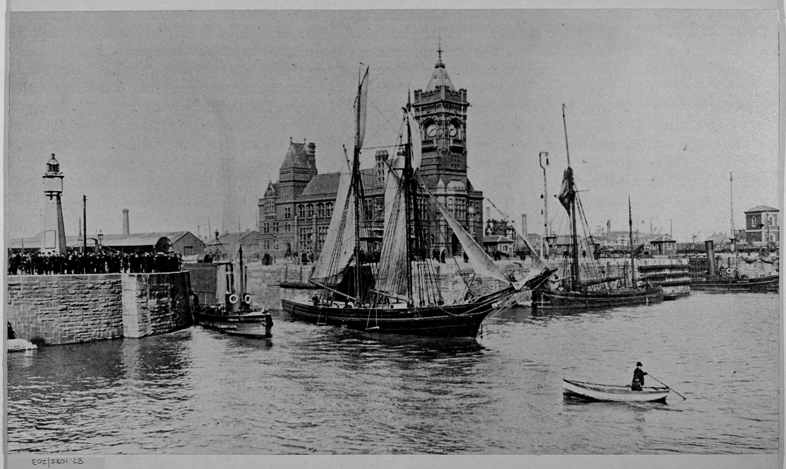 Bute West Dock, photograph