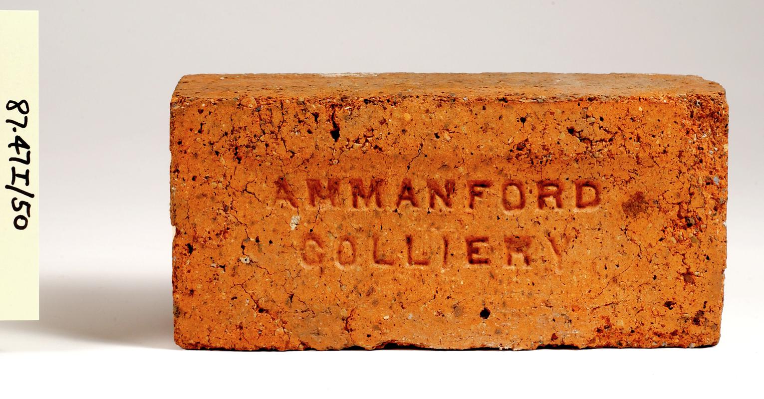 Ammanford Colliery, brick