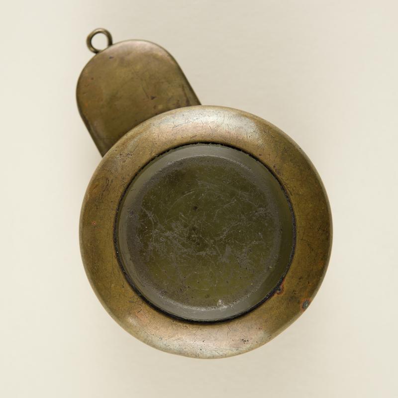 Watch case originally owned by David Parry who was killed in the Milfraen disaster (it was found on him when he died), 10 July 1929.