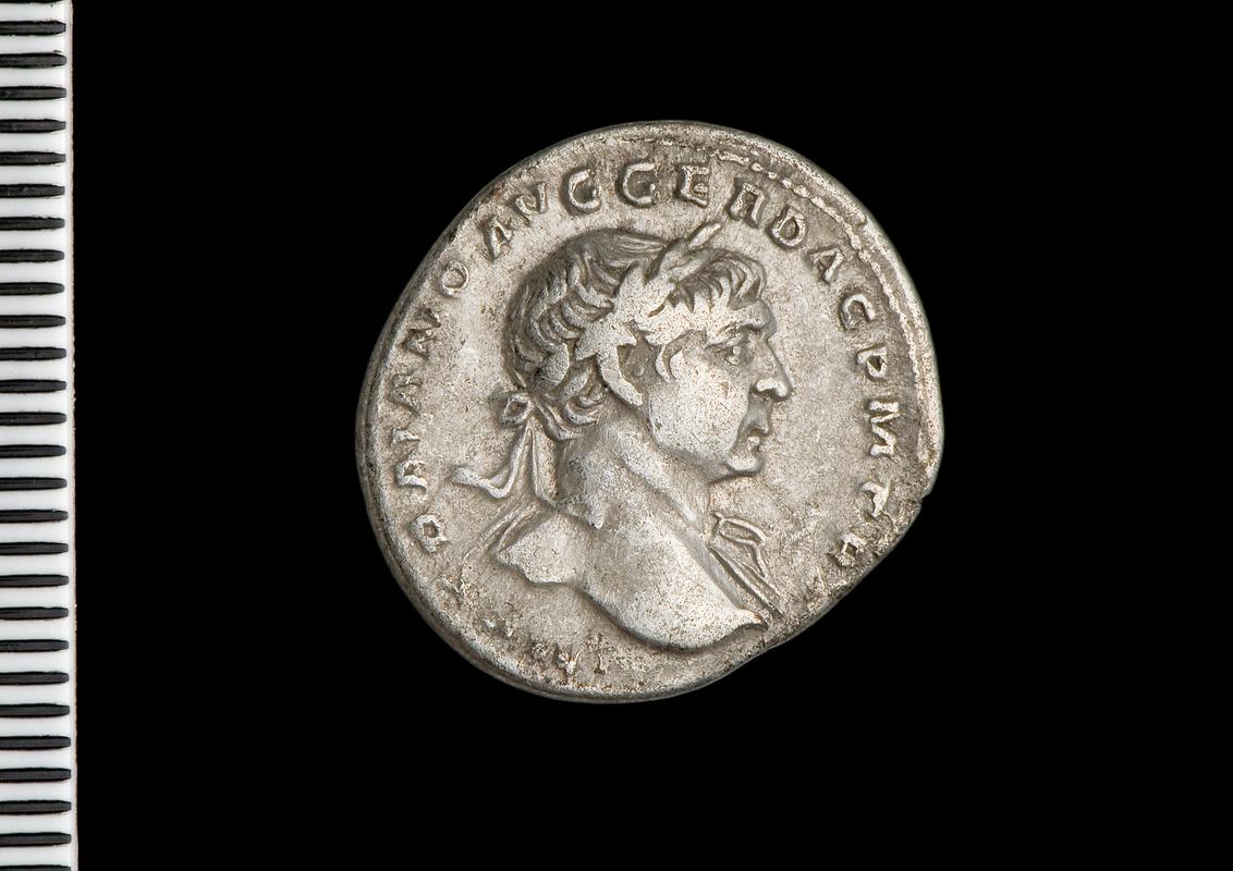 silver denarius (obv.)