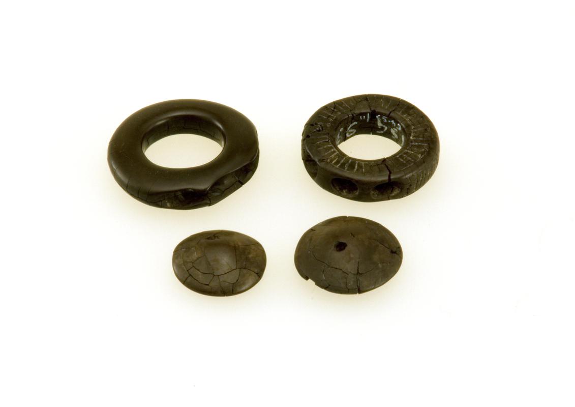 jet rings and buttons