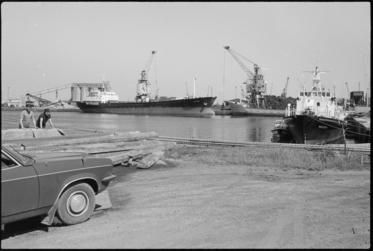 Roath Dock, Cardiff, negative