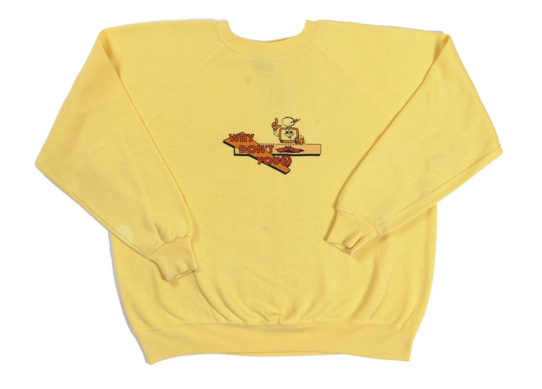 Why Don't You' sweatshirt, 1970s