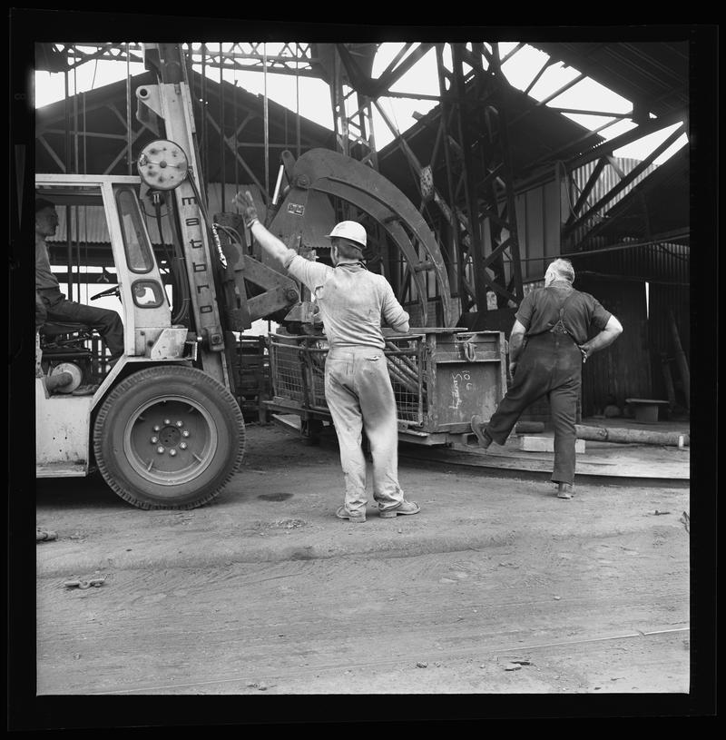 Blaenant Colliery, film negative