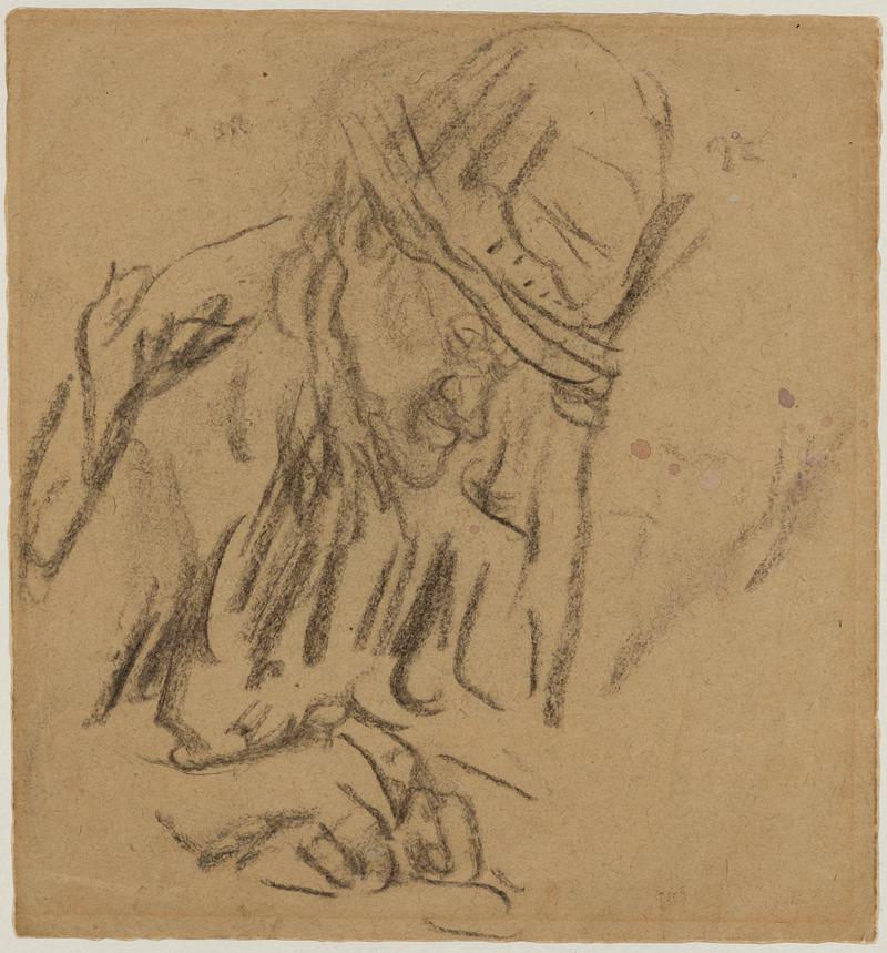 Study of a man in a hat