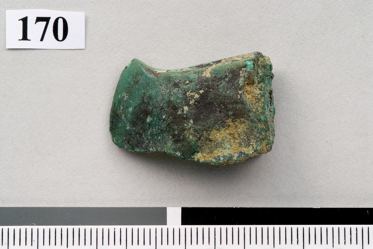 socketed axe fragment (bronze)