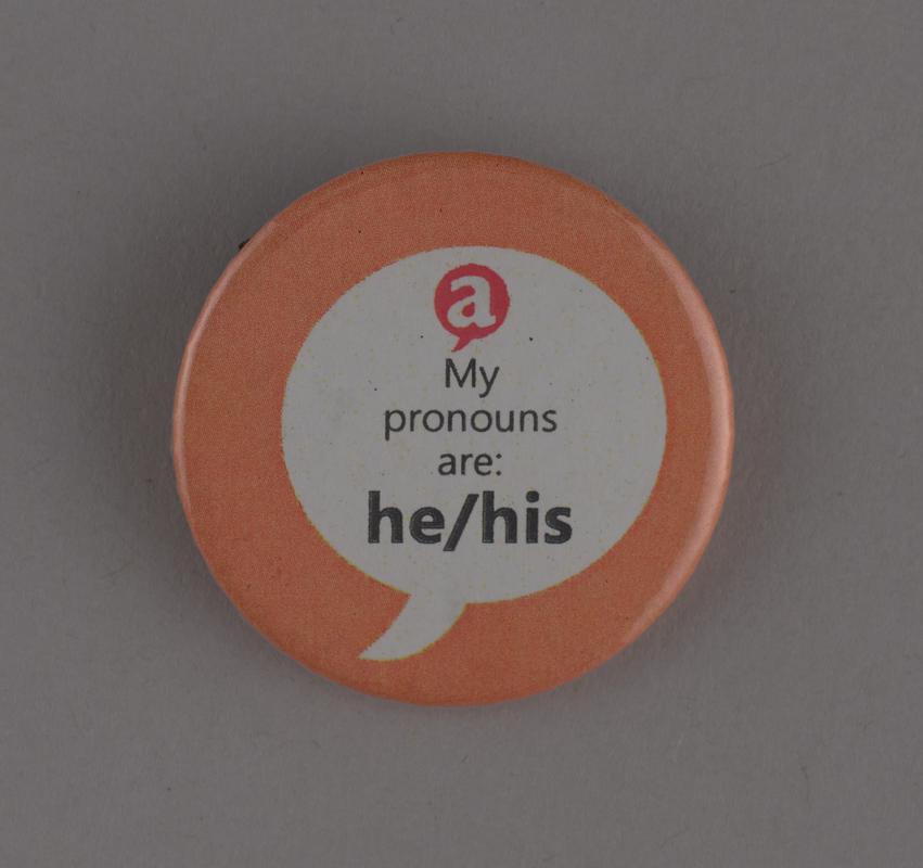Pronoun badge 'He / Him'.