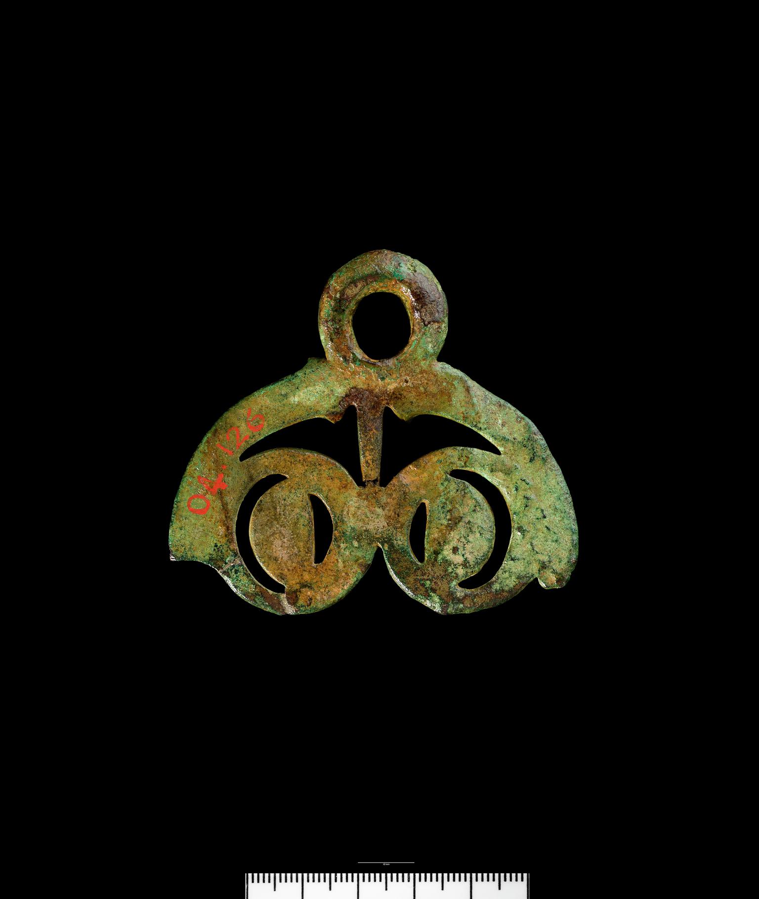 Iron Age / Roman copper alloy bridle bit ring