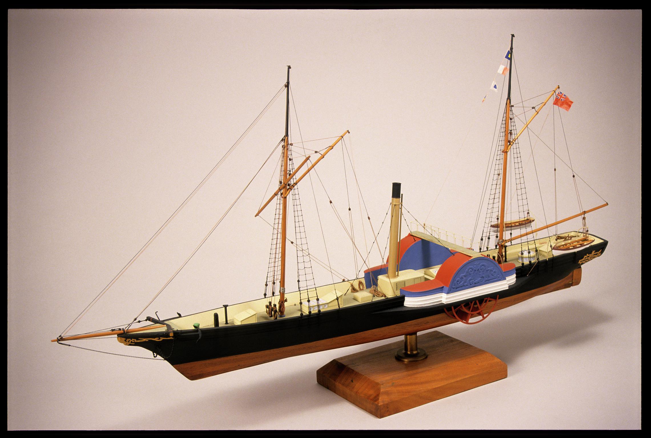 P.S. HIBERNIA, full hull ship model