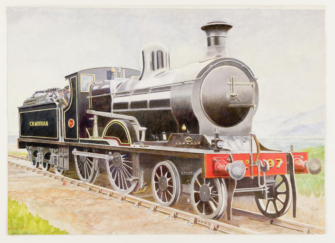 Cambrian 4-4-0 Locomotive No '97' by H. Neale