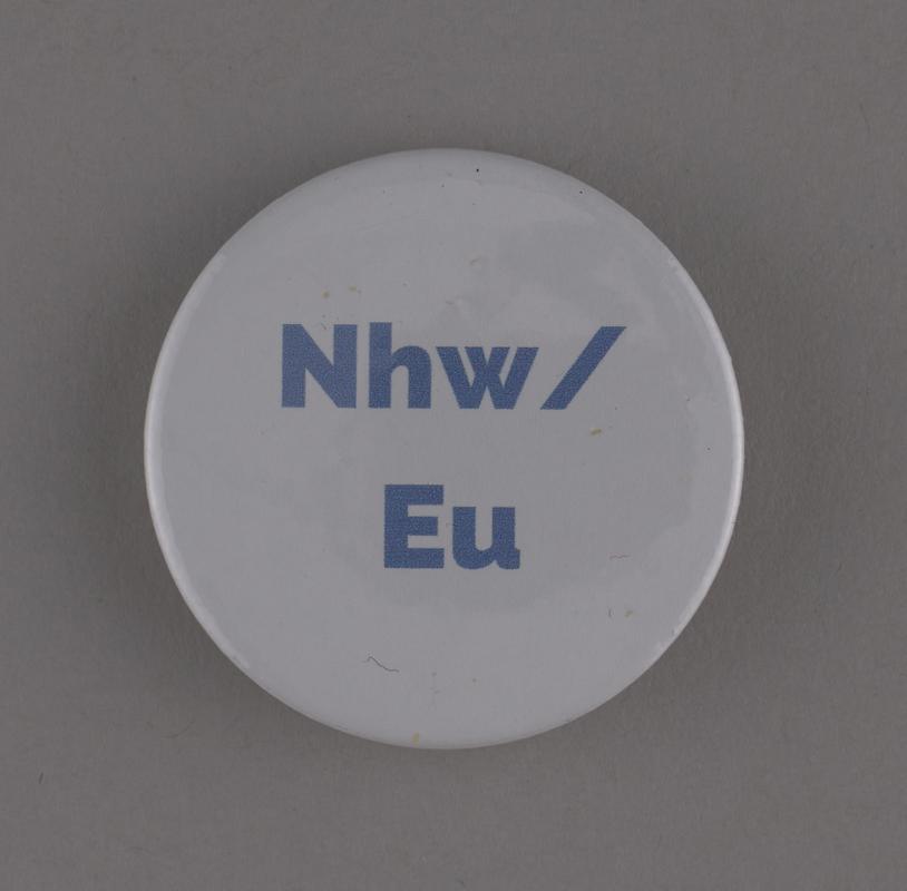 Badge 'Nhw / Eu'