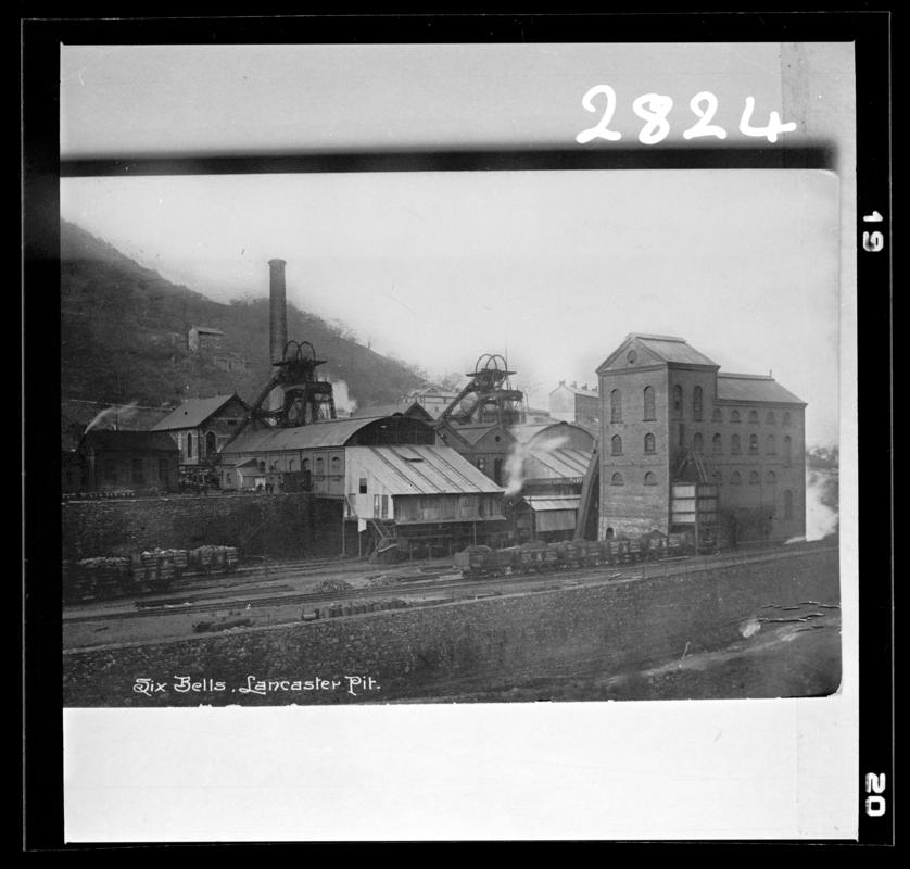 Six Bells Colliery, film negative