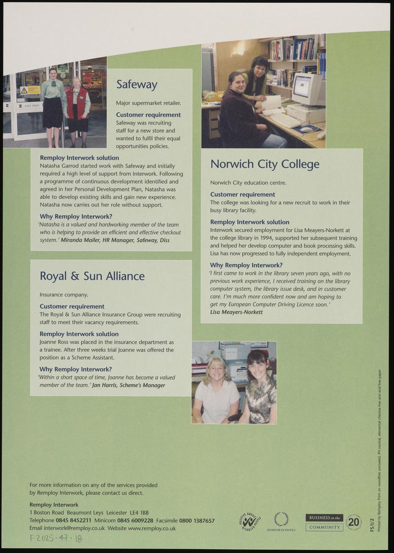 Information sheet