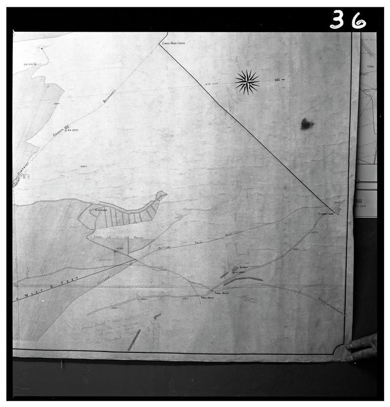 Plan of Blaenavon, film negative