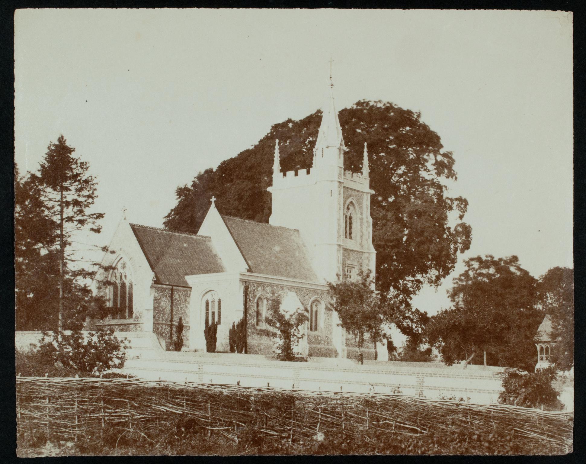 Oakley church, Hampshire, photograph