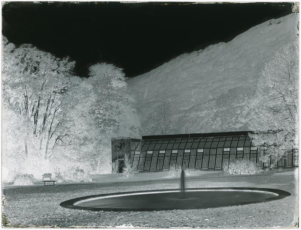 Margam Castle, negative