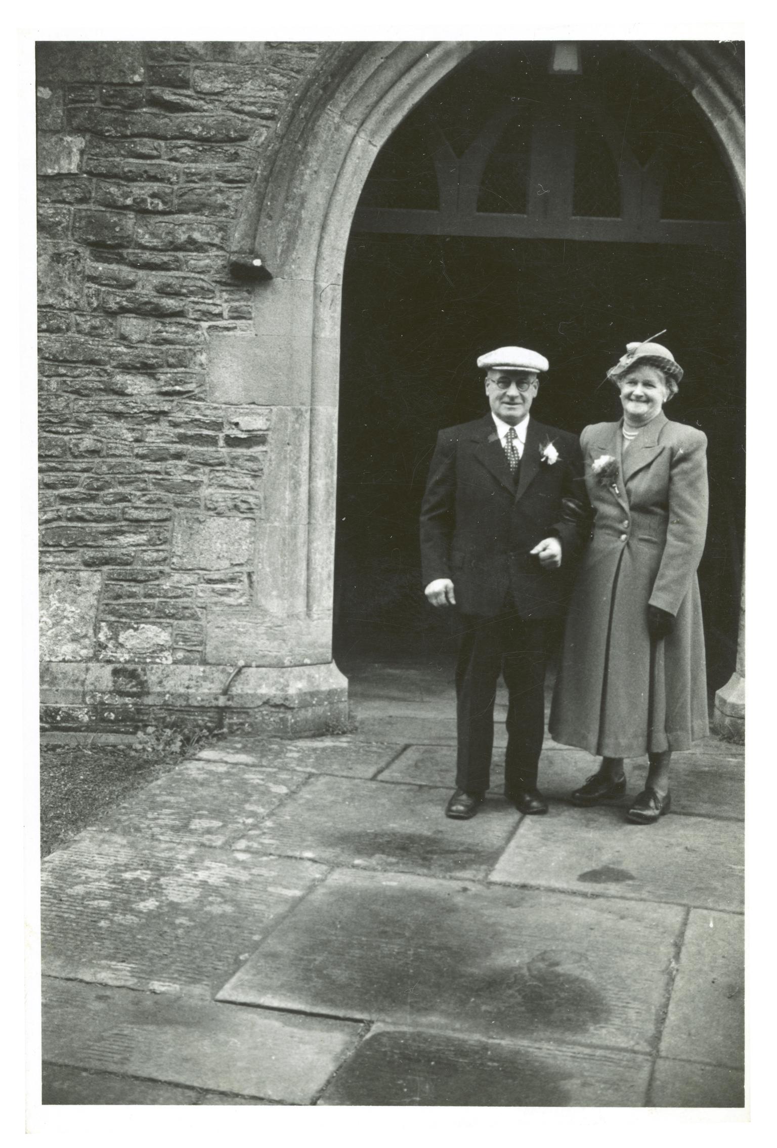 Mr & Mrs William Targett, photograph