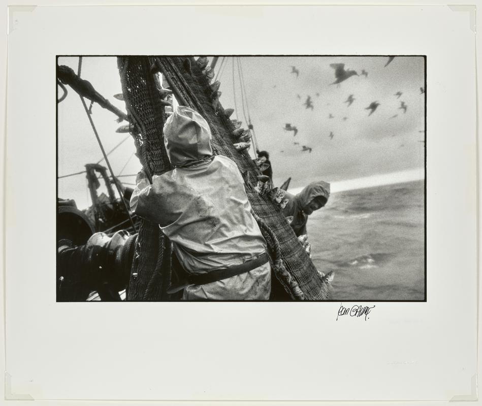 On board of the French trawler ''Koros''