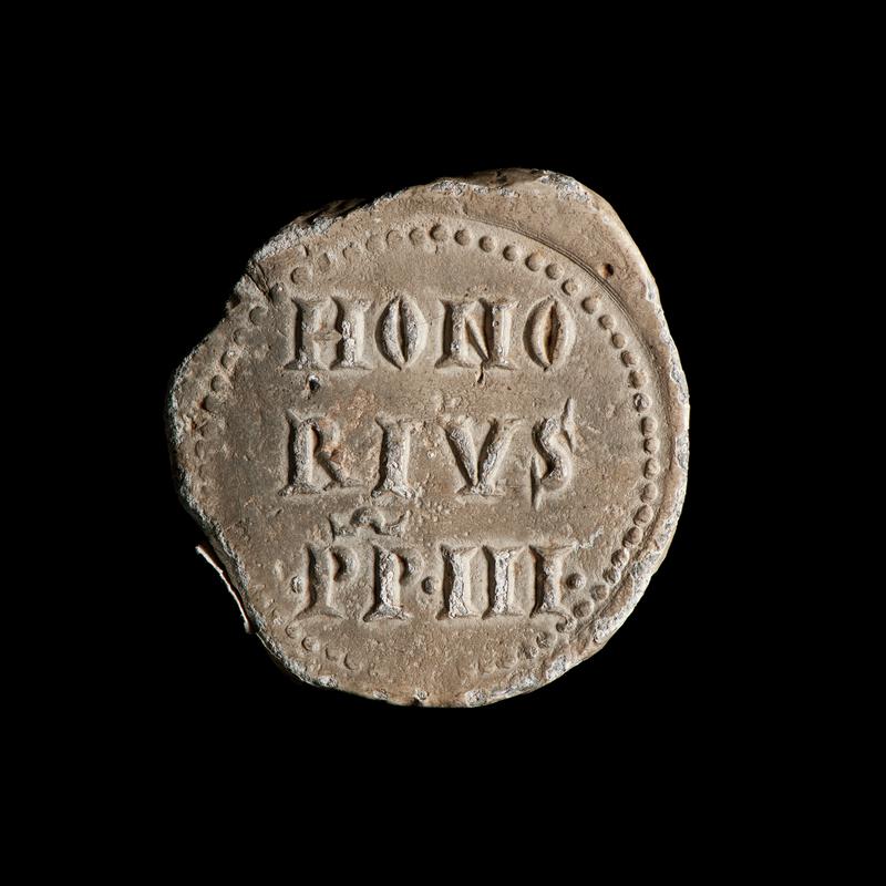 papal Bulla of Honorius III (B4) - obv.