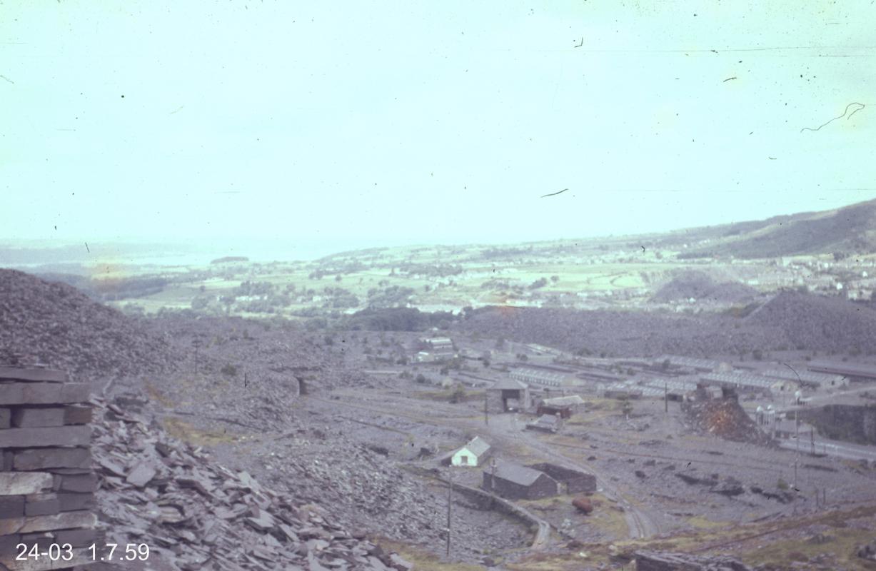 General view of Ponc Red Lion, Penrhyn Quarry