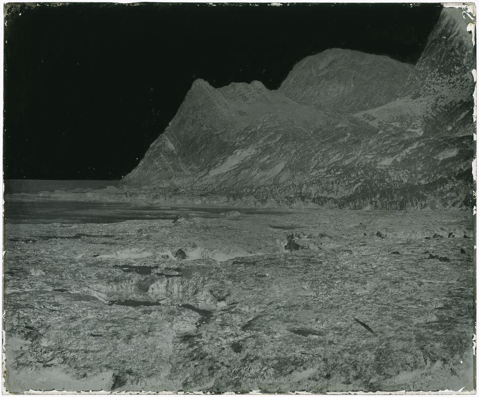 The Low Rocks at Paviland (glass negative)