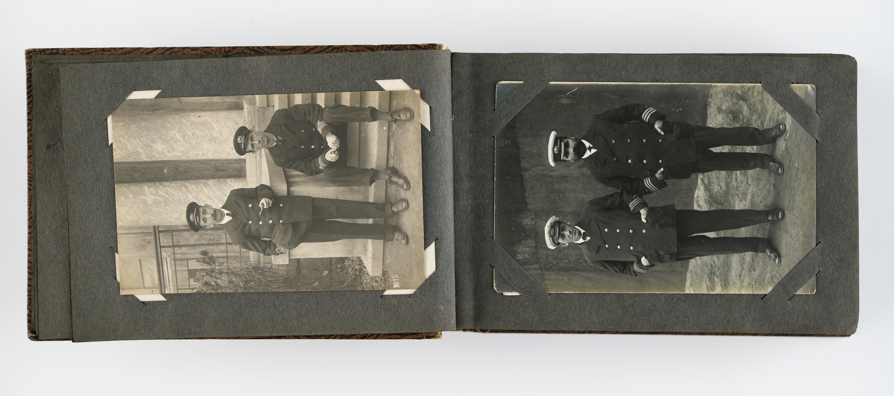 Photograph album relating to the internment of Capt. A. Starkey of the S.S. 'Torrington' during the First World War.