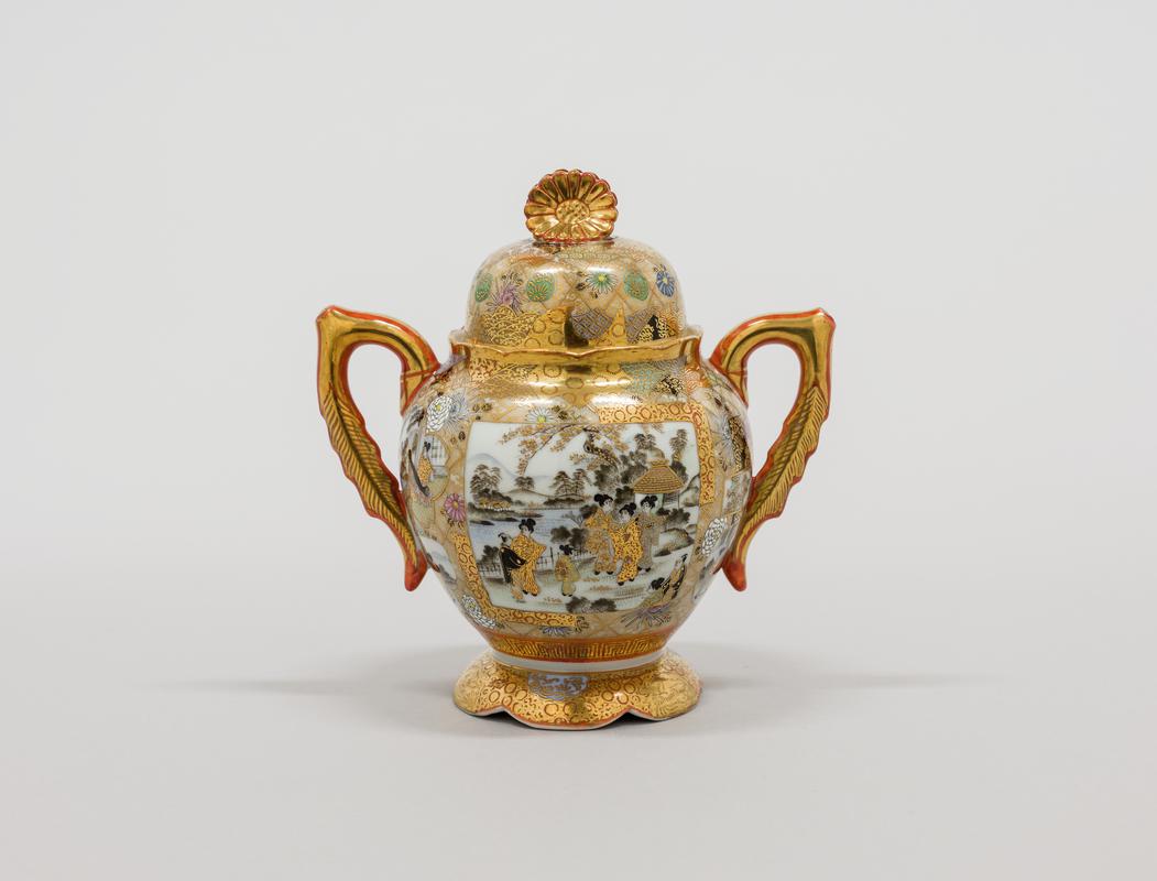 Sugar bowl with cover