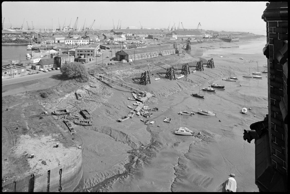 Cardiff Docks, negative