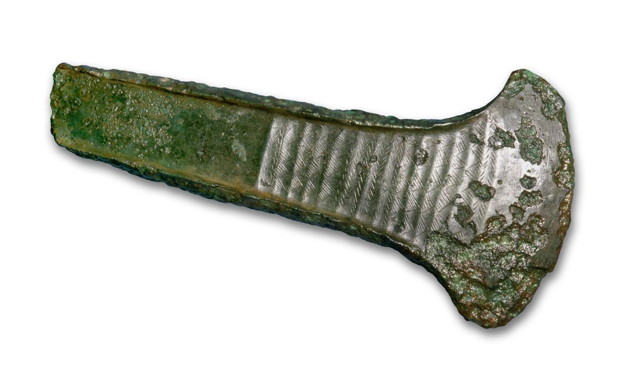 Flanged axe from Llanbradach Isaf