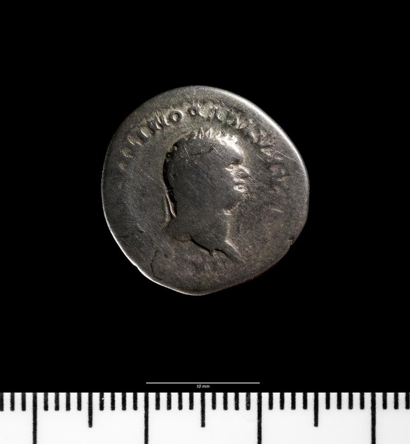 Domitian Caesar denarius