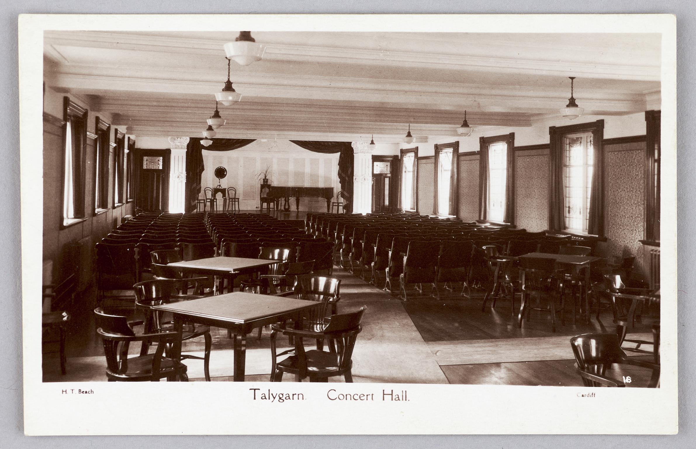 Talygarn Concert Hall (postcard)