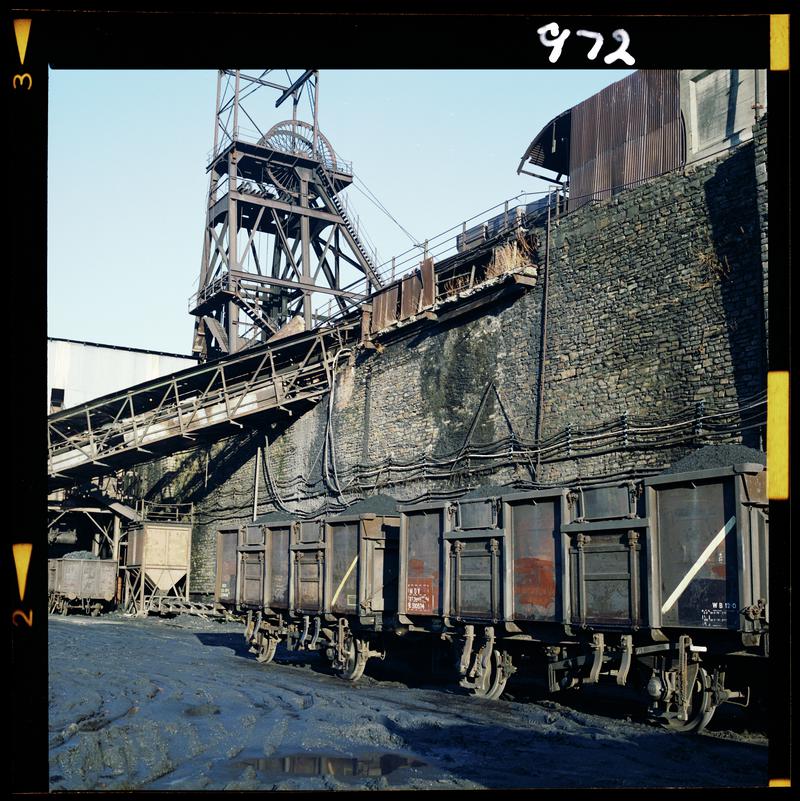 Celynen North Colliery, film negative