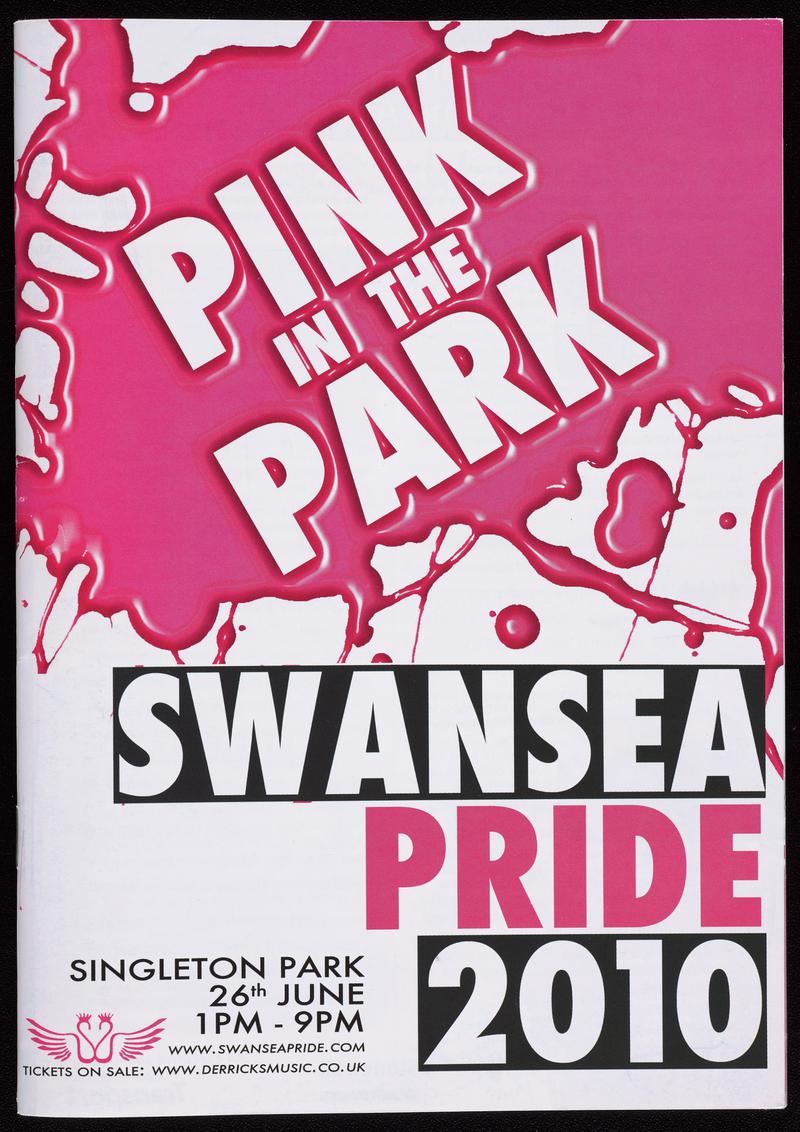 Guide to Swansea Pride's 'Pink in the Park' held on 26 June 2010 at Singleton Park, Swansea.