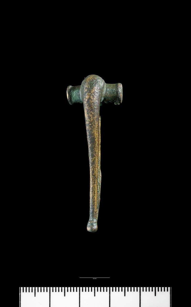 Roman copper alloy Dolphin brooch