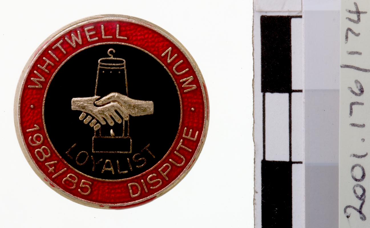 N.U.M. Derbys, badge