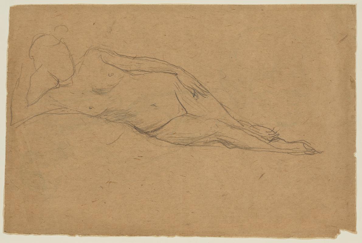 Reclining female nude