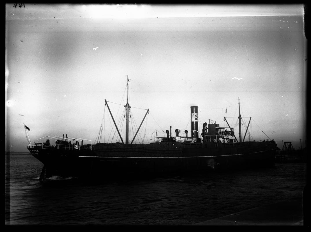 S.S. MENIN RIDGE, glass negative