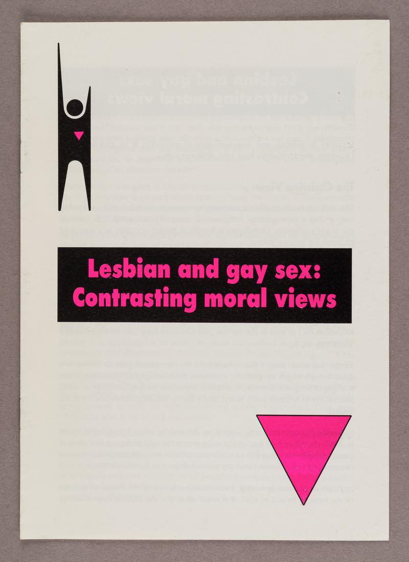 Booklet 'Lesbian and Gay Sex'