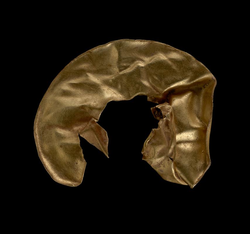 Late Bronze Age gold lock ring