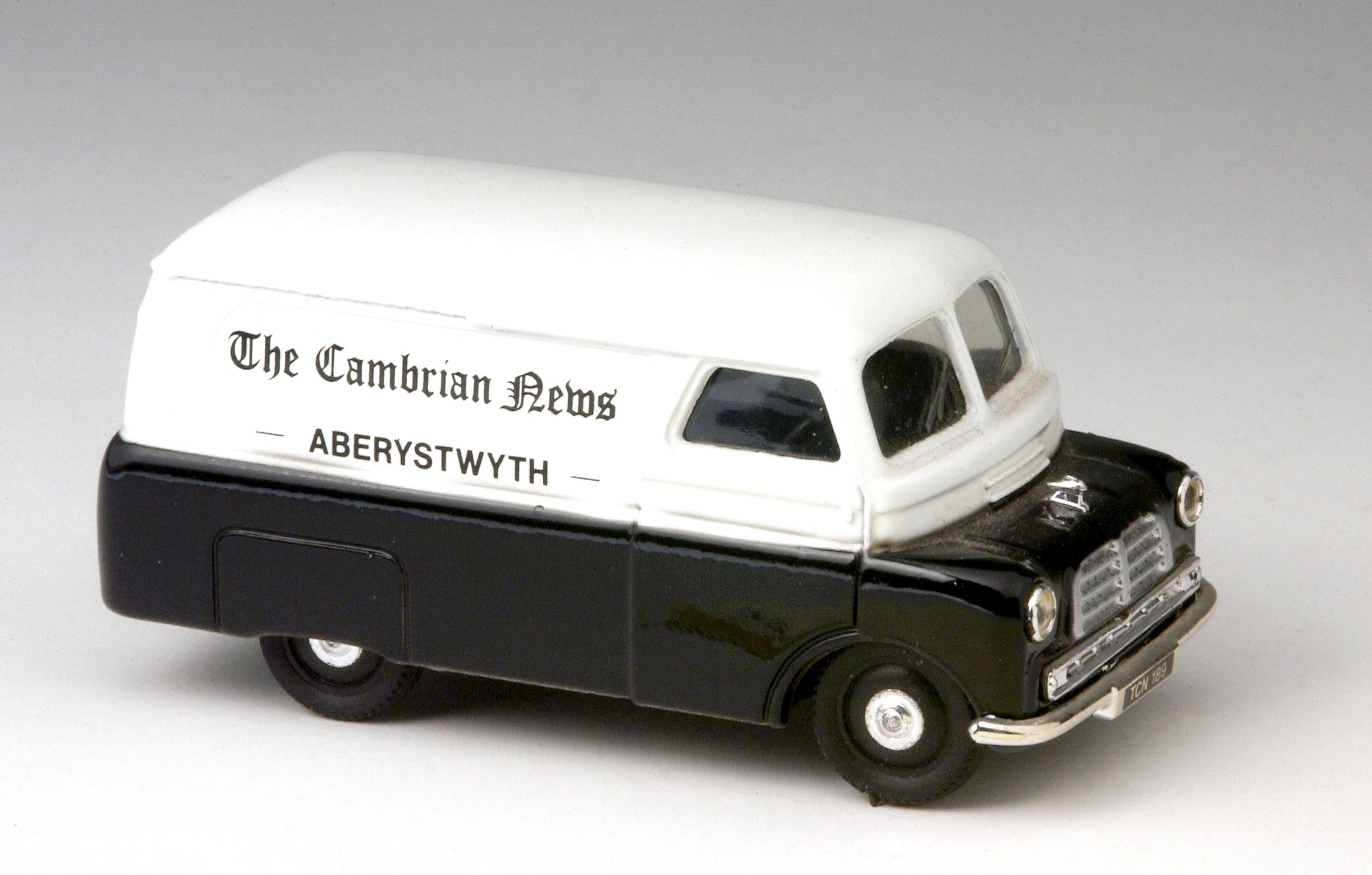The Cambrian News, Aberystwyth, Bedford van model