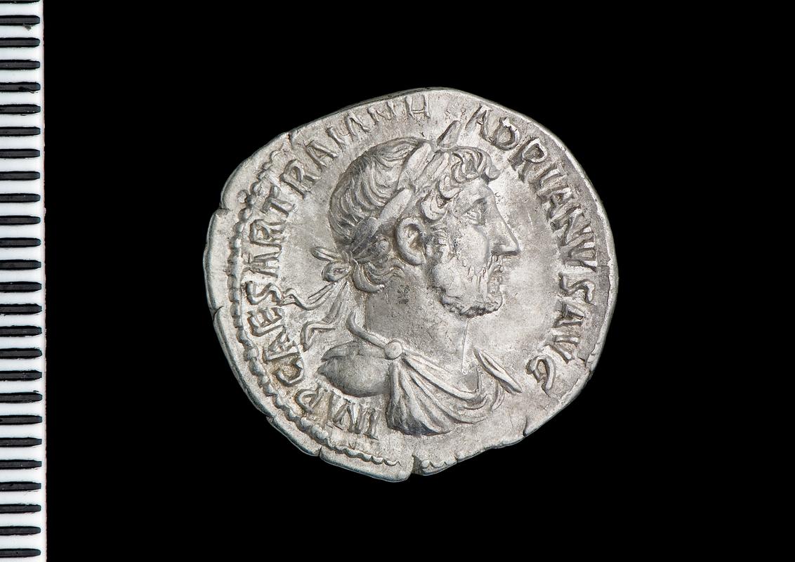 silver denarius (obv.)